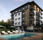 Appartements Dans Une Résidence Avec Piscine À Kepez Antalya