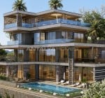 Freistehende 4-stöckige Villa Mit Meerblick In Alanya