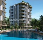 Middle Floor Apartments Near the Sea in Antalya Muratpasa