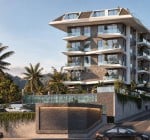 Flats for Sale in Alanya with Communal Pool and Car Park