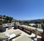 Bodrum Türkbükü'nde Deniz Manzaralı Eşyalı Ev