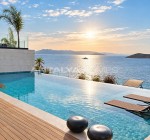 Bodrum'da Özel Plajı Bulunan Projede Havuzlu Malikaneler