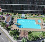 Квартиры в 200 метрах от моря в Мерсине Эрдемли