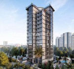 Sea View Middle Floor Apartments in Mersin Mezitli
