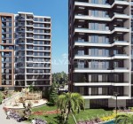 Sea View Flats in a Complex with Aquapark in Mersin Erdemli