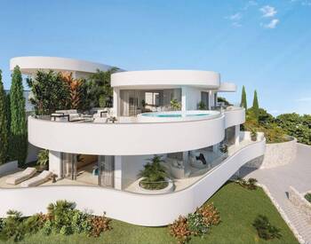 Villen Mit Privatem Infinity-schwimmbad In Benalmádena Málaga 3