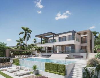 Mijas Costa Del Sol'de Deniz Manzaralı Müstakil Villalar 3