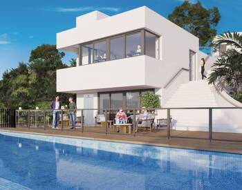Costa Del Sol Mijas'ta Özel Bahçeli Sıfır İkiz Villalar 2