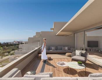Estepona'da Deniz Manzaralı ve Şık Tasarımlı Modern Daireler 3