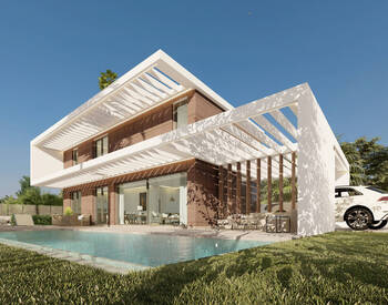 Mijas'ta Şık Tasarımlı Yeni İnşa Edilmiş Villa 1
