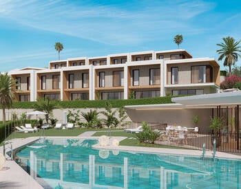 Sea View Townhouses Featuring Private Gardens in Mijas 2