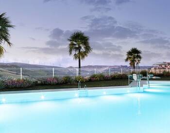 Manilva'da Sahile Yakın Panoramik Golf Manzaralı Daireler 2