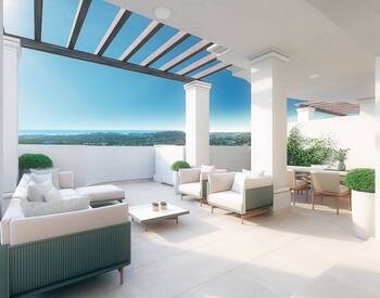 Marbella'da Deniz Manzaralı Satılık Sıfır Daireler 2