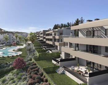 Amplios Pisos En Un Complejo Junto Al Golf Con Piscina En Casares 2