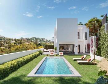Doppelhaushälfte-villa Mit Pools Und Gärten In El Limonar Málaga 1