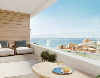 Málaga Fuengirola'da Plaja Yakın Konumda İkiz Villalar 2