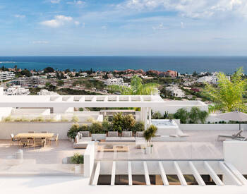 Bergsutsiktlägenheter I Ett Komplex Nära Stranden I Estepona Málaga 2