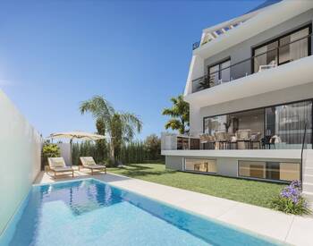 Elegant Townhouses with Private Pools in Estepona Malaga 1