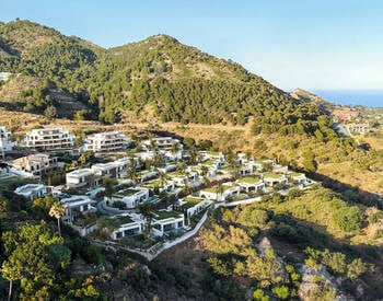 Fastigheter Med Havsutsikt I Ett Komplex Med Pool I Mijas Málaga 2