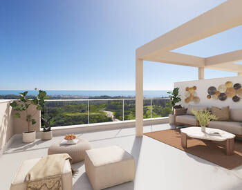 Flats with Panoramic Views, Pool, and Gardens in Mijas 1