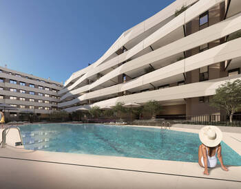 Элегантные квартиры в комплексе с бассейнами в Малаге 2