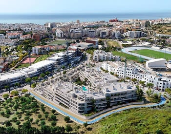 Eleganta Husen I Ett Komplex Nära Stranden I Estepona Málaga 2