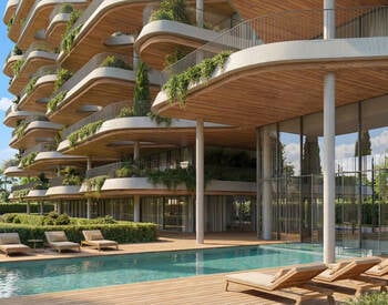 Fuengirola'da Havuzlu Site İçinde Deniz Manzaralı Daireler 3