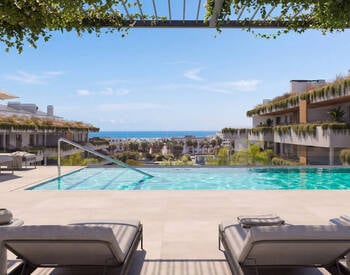 Marbella'da Ortak Havuzlu ve Deniz Manzaralı Daireler 2