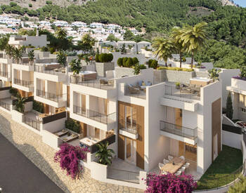 Casas Adosadas Con Vistas Al Mar Y La Naturaleza En Mijas Buenavista