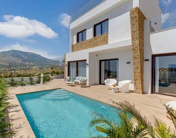 Sea View Mediterranean Villas with Private Pools and Gardens 1