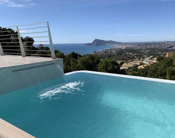 Exclusief Huis Met Uitzicht Op Zee Dichtbij Strand In Altea 2