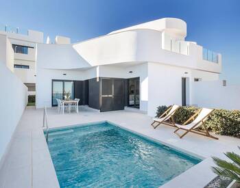 Elegant Designade Hus Med Privat Pool I Torrevieja Spain 1