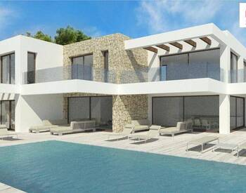 Teulada Moraira'da Sahile Yakın Konumda Lüks Tasarımlı Villa 1