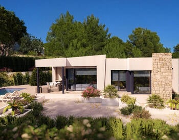 Villa Méditerranéenne Avec Jardin Et Piscine Benissa Alicante 1