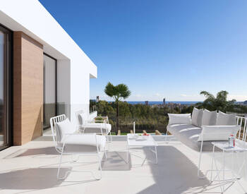 Sea View Villas with Pool and Terraces in Finestrat Alicante 1