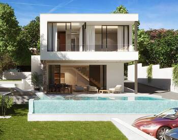 Alicante'de 700 M² Arsa Alanına Sahip Havuzlu Villalar 1