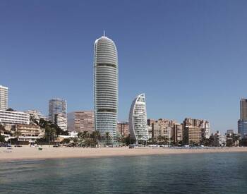 Luxe Apartments in a Beachfront Complex in Benidorm Alicante 1