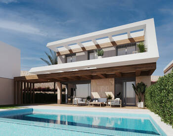 Polop Alicante'de Sakin Bir Konumda 3 Odalı Villalar 1