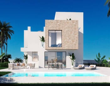 Finestrat Alicante'de Golf Sahası Yakınında Müstakil Villalar 1