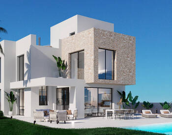 Finestrat Alicante'de Golf Sahası Yakınında Müstakil Villalar 2