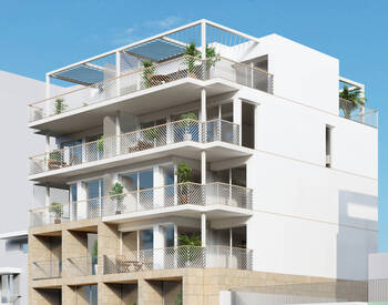 Alicante Villajoyosa'da Plaja Yakın Deniz Manzaralı Daireler 1