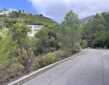 Terrain De 7716 M² Avec Vue Sur La Mer À Altea Costa Blanca 2