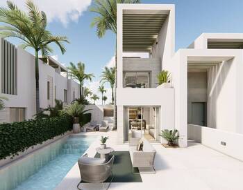 Stilvolle Doppelhaushälften Mit Privaten Pools In Ciudad Quesada 1