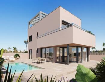 Custom House with Sea Views and Pool in Torre De La Horadada Alicante 1