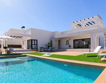 Casas Independientes De 3 Dormitorios Con Piscina Privada En Rojales 1