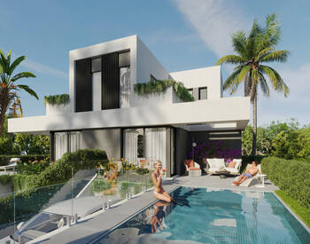 Villor Med Pooler Och Havsutsikt I Finestrat Alicante 1