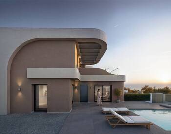 Alicante Daya Nueva'da Bahçeli 3+1 Villalar 3