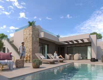 Виллы с частными бассейнами и садами в Аликанте, Рохалес 2