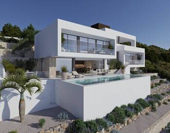 Villa Met Ononderbroken Zeezicht En Zwembad In Altea 3