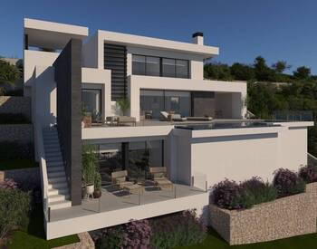 Villa Med Havsutsikt Och Privat Pool I Alicante Benitachell 2